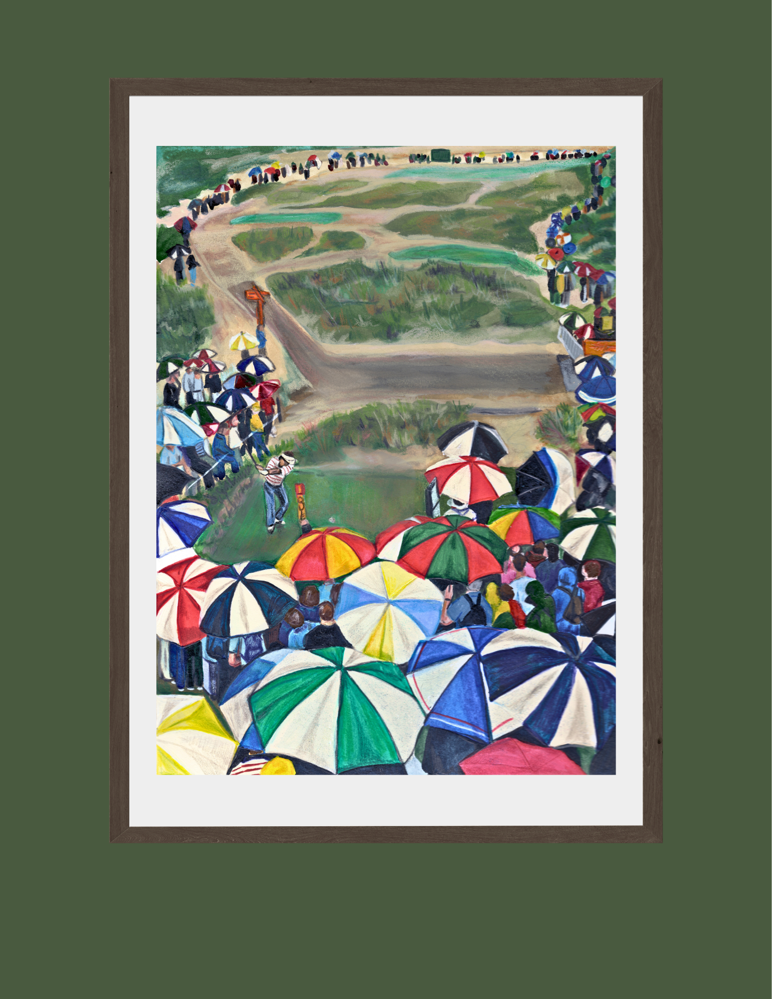 Umbrellas at The Open